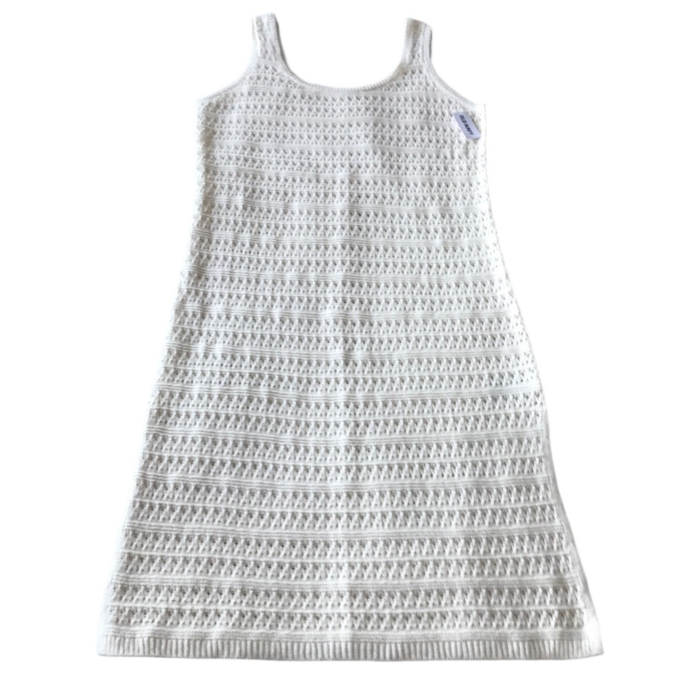 ✨Sold✨Old Navy Cream Knit Style Sleeveless Maxi Dress Size Extra Large New - Picture 1 of 10